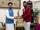 5 years later...Pujara finally gets his Arjuna award