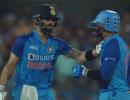 Unselfish Virat. Slammer DK. 16 Runs.