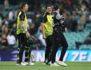 Smiles After Kiwis Thump Aussies