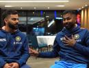 Pandya pays emotional tribute to Kohli