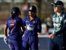 PIX: Smriti wins it for India; Jhulan rolls back time