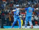 2nd T20I: India record exciting win to go level