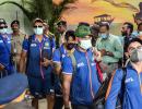 Indian team touch down in Trivandrum for SA duel