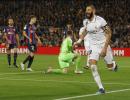 Barca stunned as Benzema 'tricks Real into Copa final