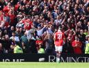 EPL PIX: Man United back in top three; Chelsea lose