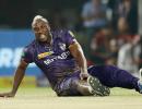 How bad is KKR star Andre Russell's injury?