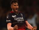 How Siraj's advice helped RCB debutant Vyshak