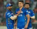 Rohit praises Arjun's performance in MI win