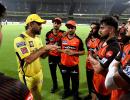 SRH Players Attend Dhoni Masterclass