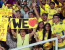 PIX: Eden turns yellow as fans bid 'farewell' to Dhoni