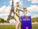 What's Urvashi Rautela doing with World Cup Trophy?