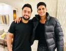 'Captain Sahab' Meets Rashid Khan