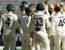 PICS: Pakistan trail by 355 runs as Aus bowlers strike