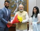 Ahead Of 100th Test, Pujara Meets Modi