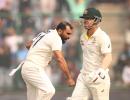 How relentless Shami got Warner again!