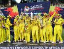 Australia win record sixth women's T20 WC title