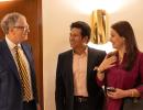 Tendulkar talks philanthropy with Bill Gates