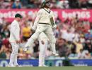 Rain leaves Khawaja stranded on 195, Aus in command