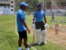 PIX: Team India Hits The Nets In Dominica