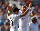 Ashes PHOTO: Broad puts England on top