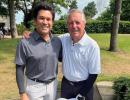 Legends Meet: Sachin Tees Off With Gary