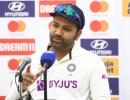 Former cricketers did not...: Rohit hits out at critics