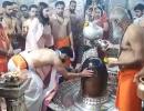 Virat, Anushka At Mahakaleshwar Temple