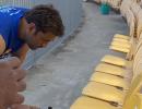 SEE: Dhoni Spray Paints Seats At Chepauk