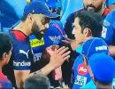 Kohli-Gambhir clash; teammates intervene