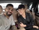 Virushka's day out in Delhi!