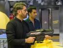 SEE: What's Dhoni Doing With A Gun?