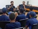 PIX: Pant Motivates U-16 Cricketers