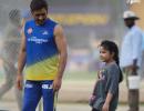 SEE: CSK Players' Daddy's Day Out