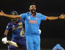 WC PIX: India amass 357/8 vs SL