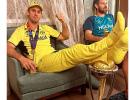 Mitchell Marsh faces legal storm over trophy stunt