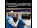 Modi Hugs A Weeping Shami