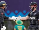 Kiwis down Proteas in rain-hit warm-up match