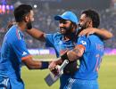 WC: Rohit Sharma is pleased as punch and here's why...