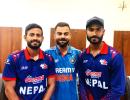 Starstruck Nepal players enjoy a slice of Kohli