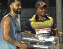 The silver bat that left Virat Kohli speechless!