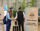 Ruturaj-led Indian team depart for Asian Games