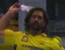 Dhoni's Water Bottle Threat Goes Viral