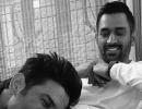 Dhoni, Ziva's Throwback Pic With Sushant