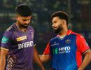 Hosts KKR wary of resurgent Delhi Capitals