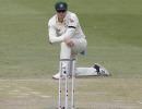 Smith suffers blow on thumb ahead of Adelaide Test