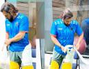 Dhoni Preps For IPL 2024