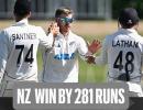 New Zealand thrash SA by 281 runs in 1st Test