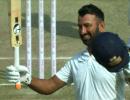 Ranji Trophy: Pujara slams second ton of season