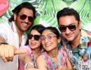 Dhoni, Sakshi Party In Goa