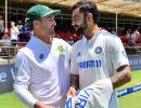 Kohli, Rohit's Farewell Gifts For Elgar